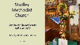 Service for Easter Sunday 20th April 2025
